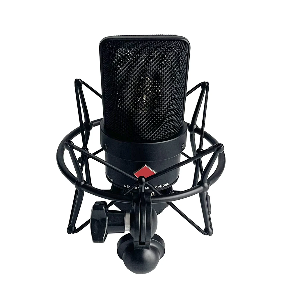 TLM 103 Studio Condenser Microphone Low Self-Noise Vocals Instrument Recording Crystal-Clear Sound Metal Wired XLR Connector