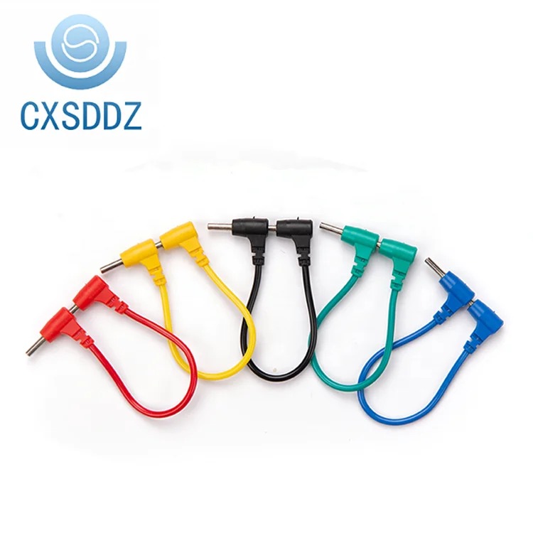 CXSDDZ Highly flexible  test lead with stackable 2mm rigid plugs  on both ends