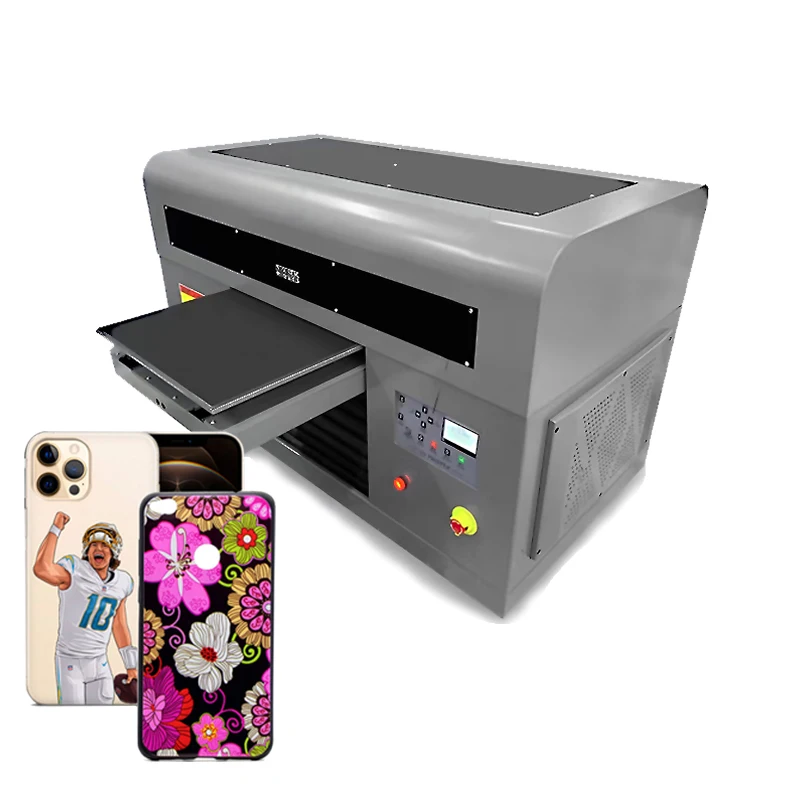 Новый Цифровой настольный одноголовный XP600 УФ принтер 20x30 см A4 uv планшетный чехлы для телефонов наклейка акриловое стекло