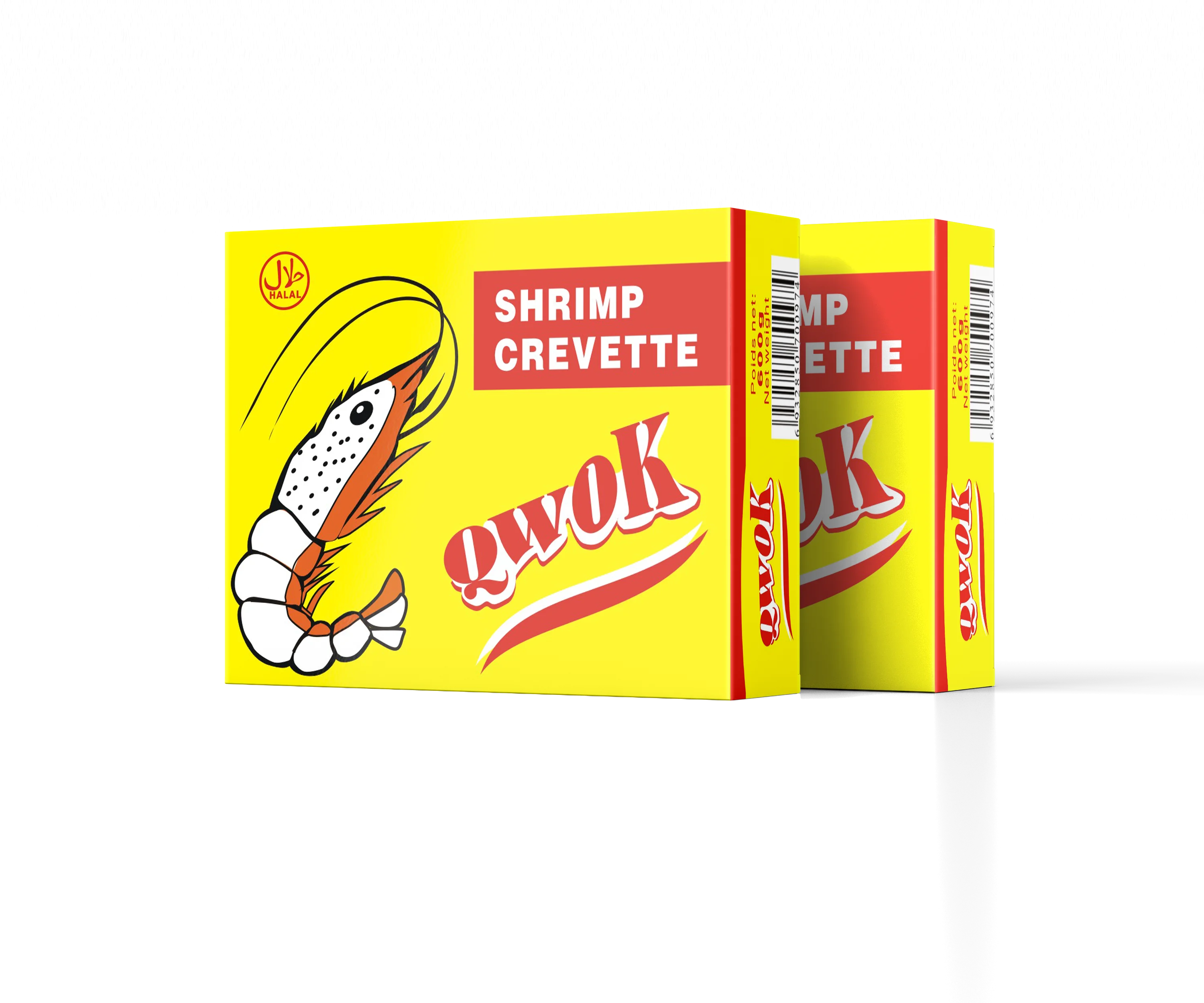 HALAL 10g shrimp bouillon cube seasoning cube stock cube  natural best-selling