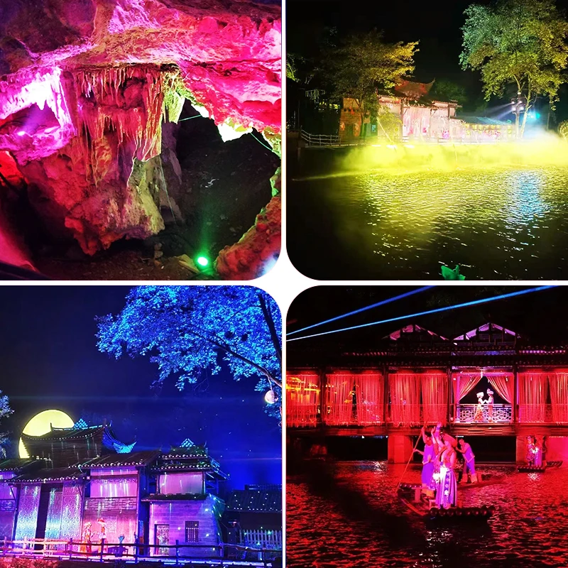 Led RGBW Outdoor 4in1 stage lights led wash ip65 19x40 bee eye mini