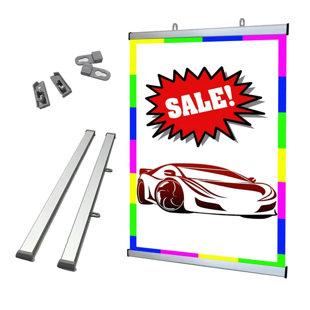 Custom Hanging poster banner Double Print Advertising Vinyl Banner Outdoor Indoor Ceiling Hanging Banner