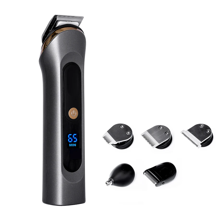 Многофункциональный триммер для волос и резак, триммер для бороды, носа, ушей и лица для мужчин, набор для стрижки волос, мужской комплект для ухода, водонепроницаемый