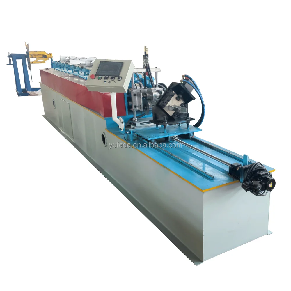 Light steel metal angle steel V-shaped keel angle iron C-shaped steel keel hydraulic cutting machine