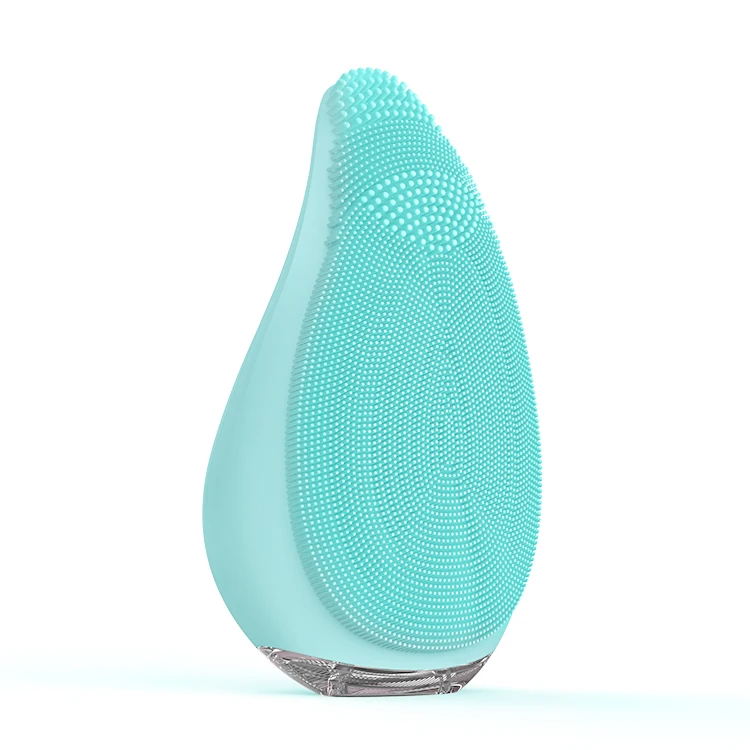 IPX7 waterproof 7 levels vibrating 4030 pcs Large contact area Face Brush Rechargeable Electric silicone Face Cleansing Brush