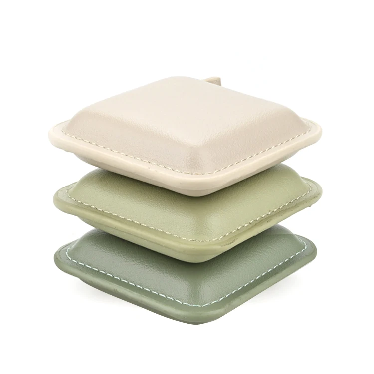 Высококачественная цветная рекламная Удобная Выдвижная рулетка, измерительная кожаная рулетка