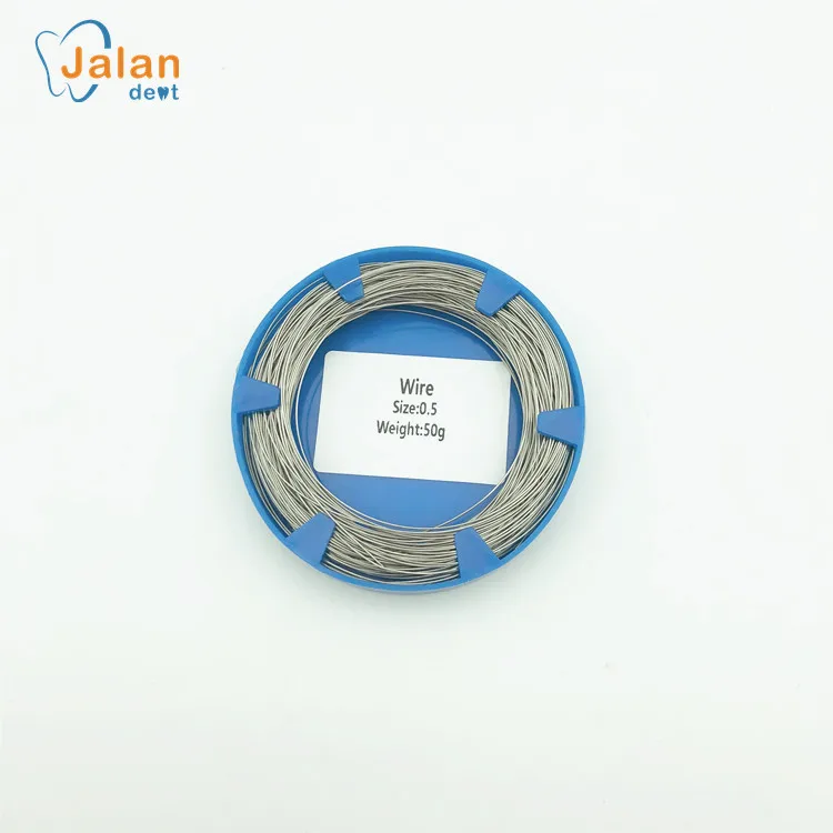 New Product Dental Orthodontic Ligature Wire 50G Dental Stainless Steel Wire