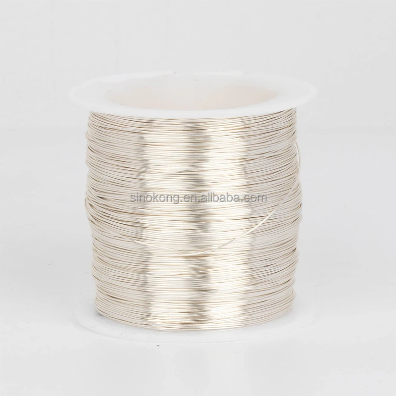 Wholesale copper metal beading wire long lasting plated for wrapping teist DIY craft jewelry making wire