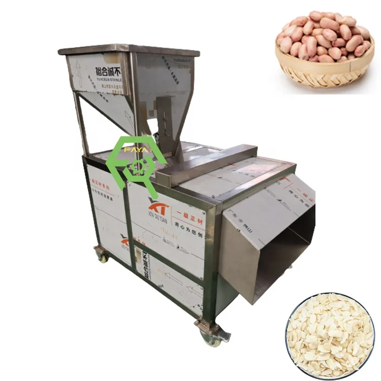 Multifunction cut into thin slices machine suit for Peanuts/Cashews/Almonds/Walnuts/Pistachios