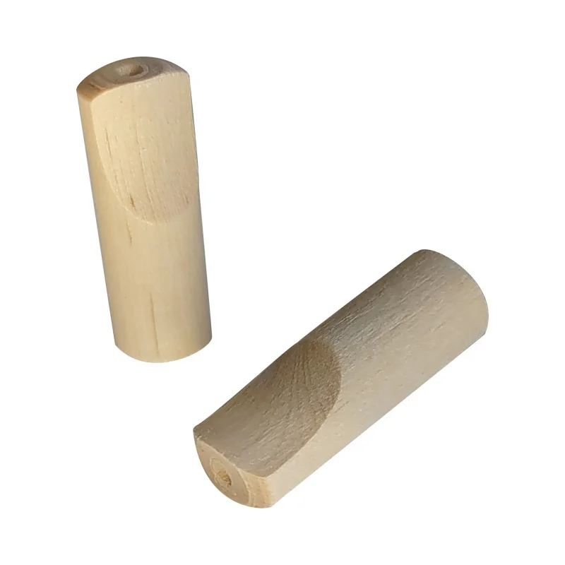 Wholesale Custom Wooden Filter Tips Eco-Friendly Disposable Birch Wood Mouthpiece with Different Sizes for Crafts