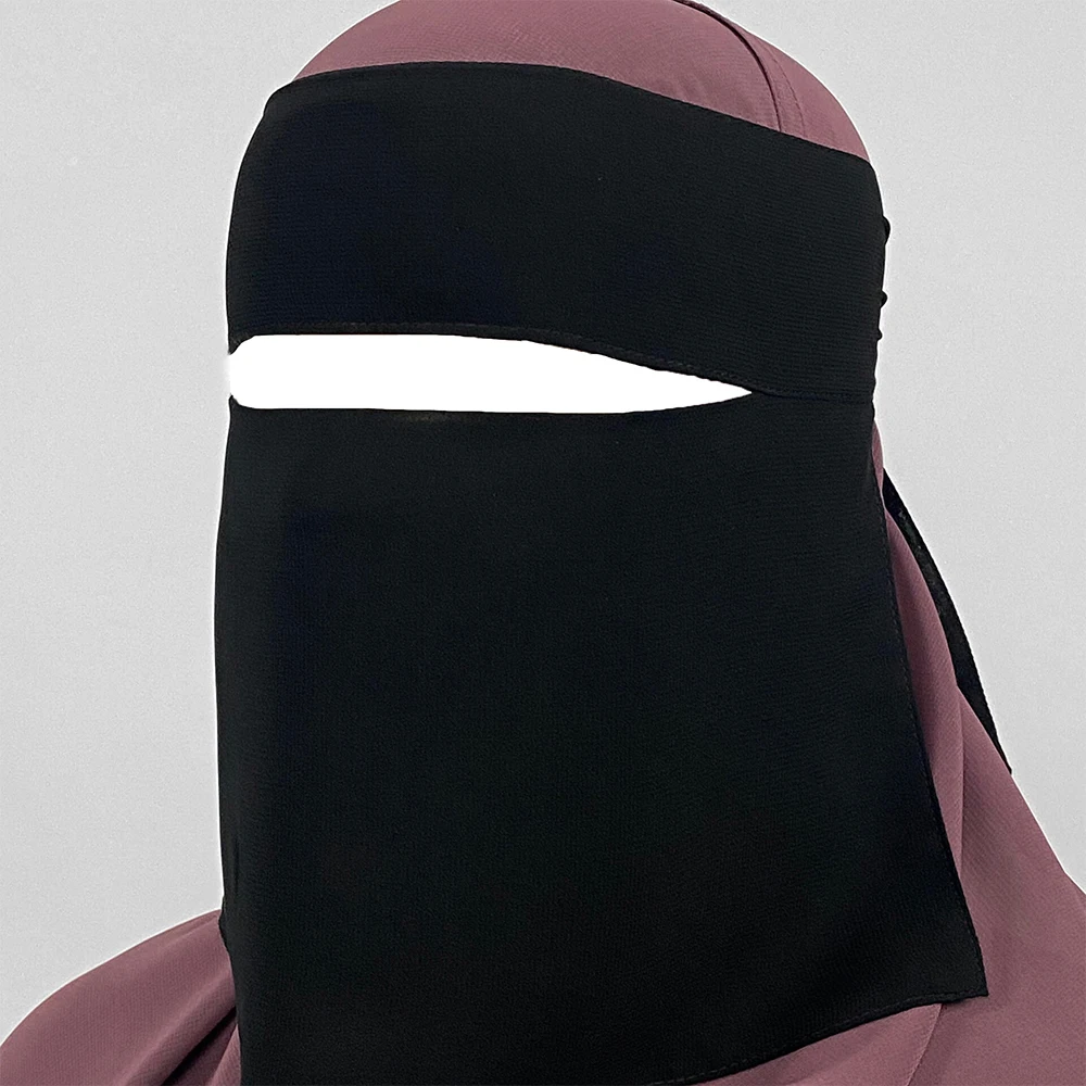 Nida Burqa Niqab Высококачественная легкая дышащая вуаль для лица мусульманская женская Саудовская Малазийская Исламская Палестина никаб