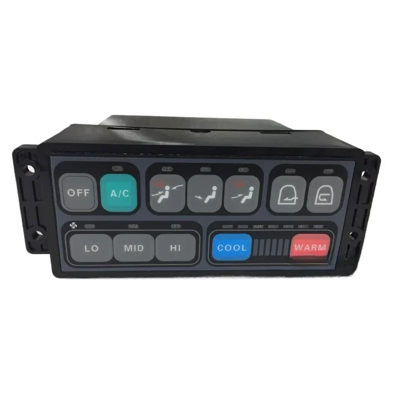 Excavator Suitable for Daewoo Doosan DH150/220/300-5-7-9 air Conditioning Controller Panel Switch 24V