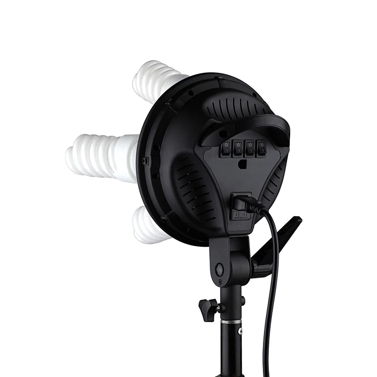 High Quality Professional Photography Studio Lighting Fluorescent Light with Octabox or Square Box