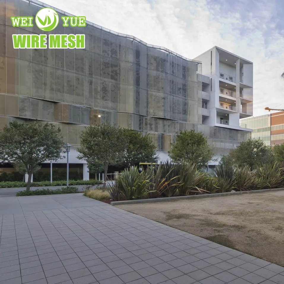 aluminum metal mesh curtain chain drapery fabric 1500x3000mm ACP/ACM Sheet For Interior or exterior wall cladding