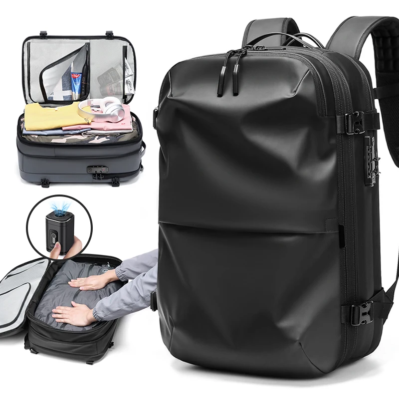 New Airback Custom Logo Vacuum Backpack Office Computer Bag Laptop Backpack New Office Backpack for Men School Bags