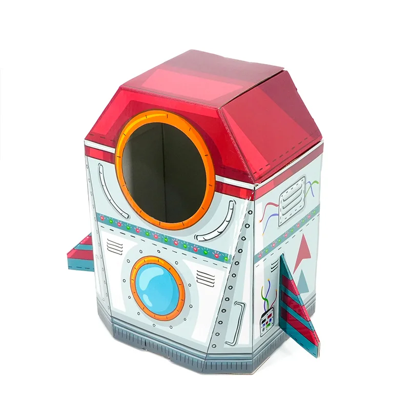 Exclusive Custom Printing Special Shapes Corrugated Paper Boxes Custom Box for Tailored Toy Packaging