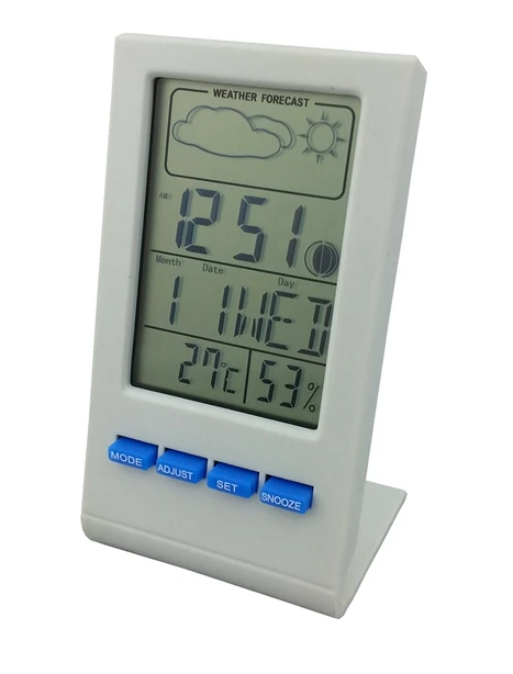 Factory Price High Quality Indoor Outdoor Thermometer Hygrometer Wireless Weather station With Digital Clock