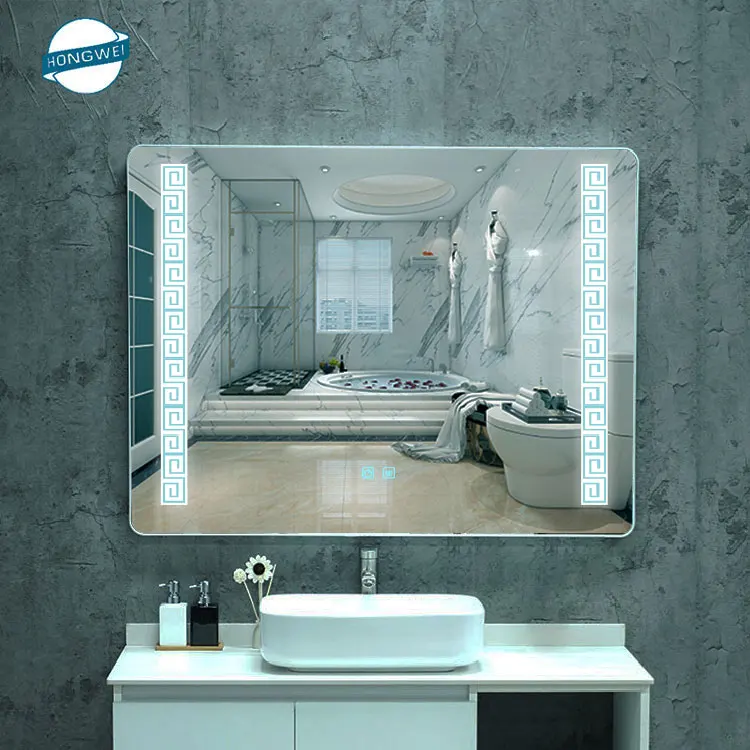 
Anti-fog function full length vanity bathroom mirrors with lights 