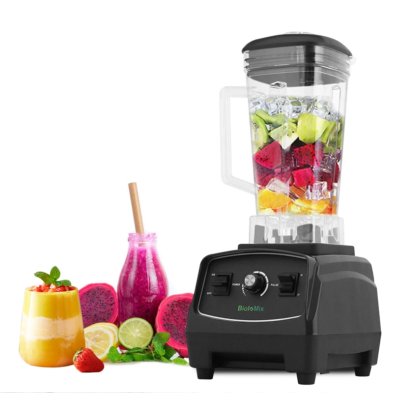 Customize Nutrimax BPA Free Heavy Duty Commercial Grade Blender Mixer Juicer High Power Food Processor For Ice Smoothie Fruits