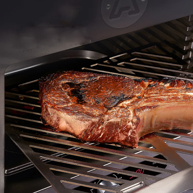 800 degree high temperature commercial electric oven fully automatic frying steak machine steak grill