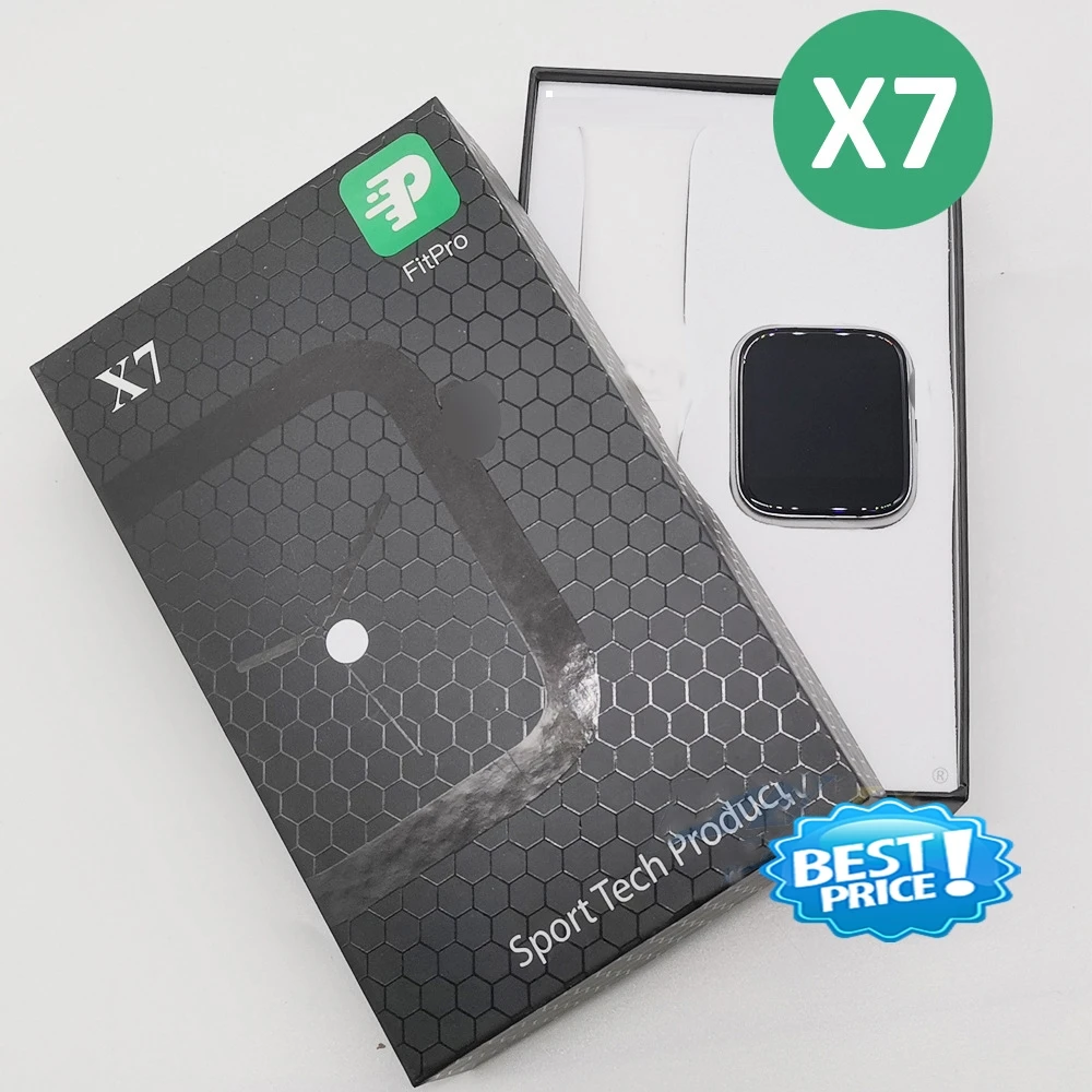 android smart watches Fitpro X7 Smart Watch Full Touch HD BT Call Series 6 W26 T500 Plus X16 HW22Pro HW12 T55 X7 smart watch x7