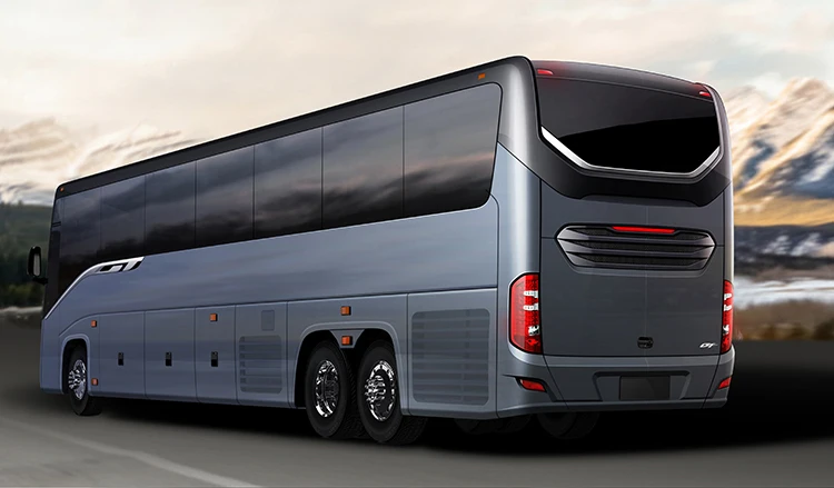 Китайский новый элегантный и роскошный 61-дюймовый автобус GTK6140E3G дизельный с ручной/автоматической коробкой передач туалетом