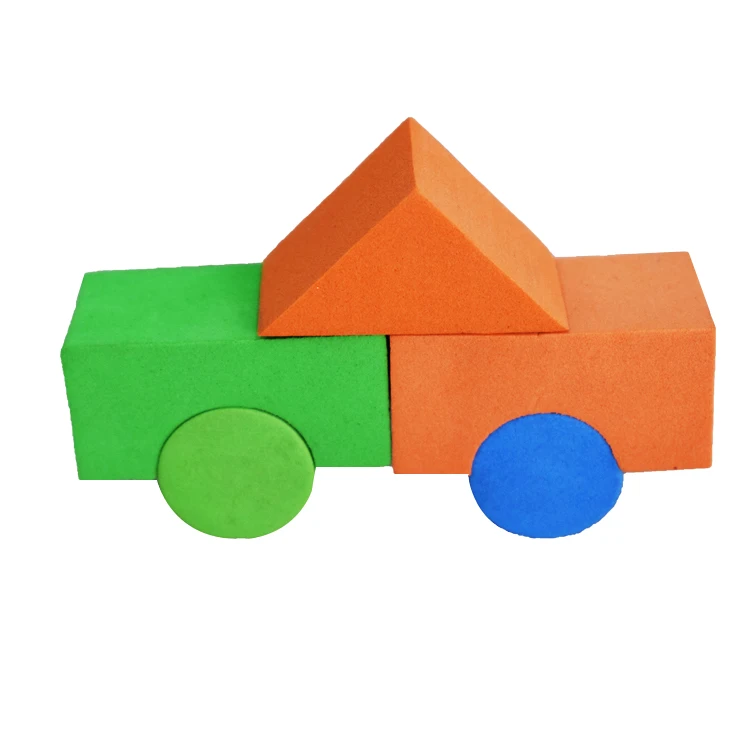 Custom eva foam Building Bricks Educational Toys for Kids Toys foam Building block foam dice