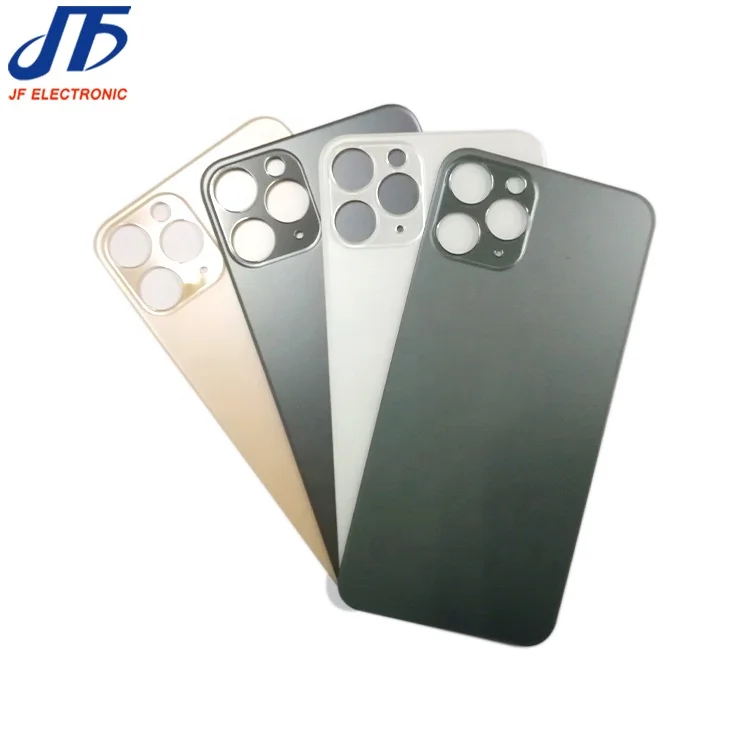  Заднее стекло для iPhone 11 Крышка батарейного отсека стеклянный корпус с большим отверстием iphone pro max
