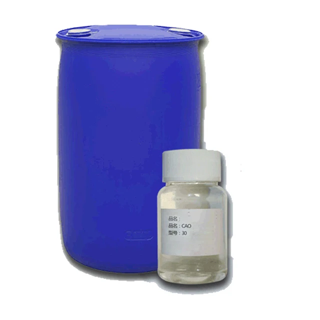 Purity 30% CAS 68155-09-9 Detergent Thickening Foam Stabilizer Cocamidopropyl Ammonium Oxide CAO-30