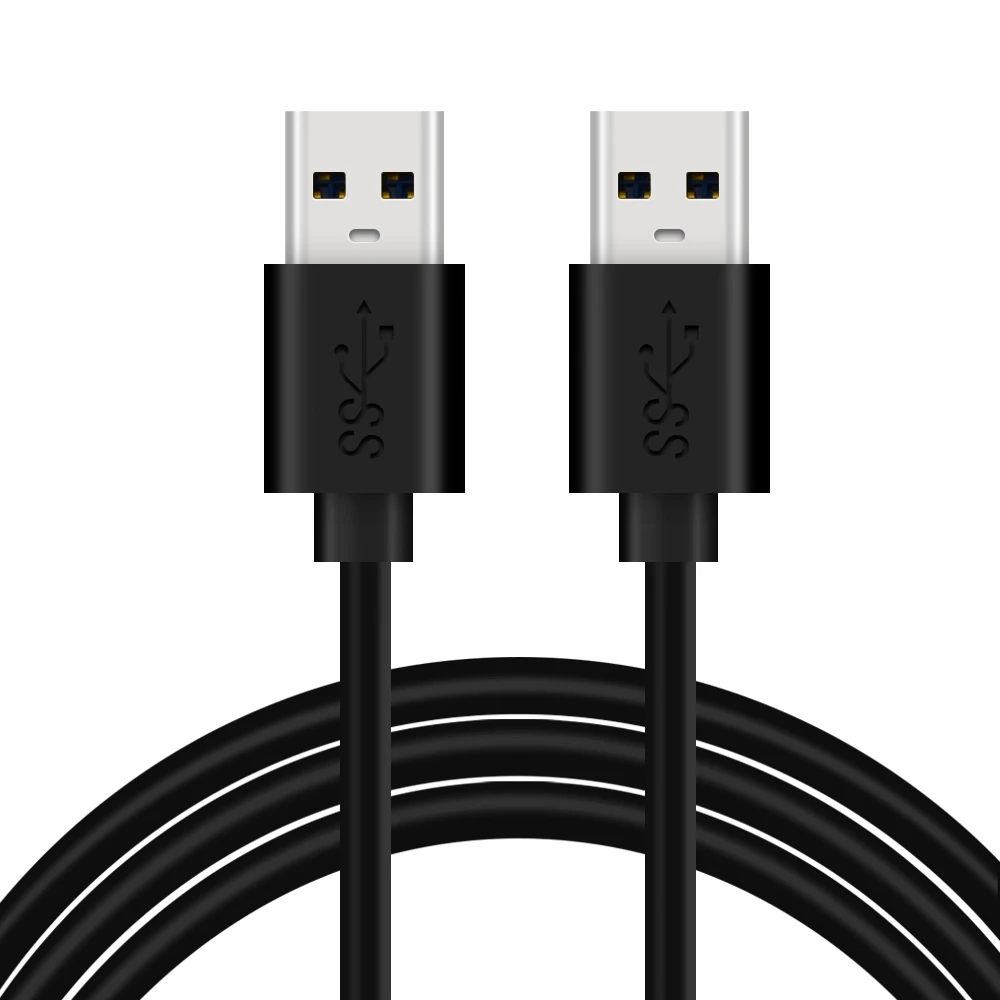  Черный высокоскоростной кабель Usb type-3.0A к USB 3.0A Штекерный для использования удлинительного