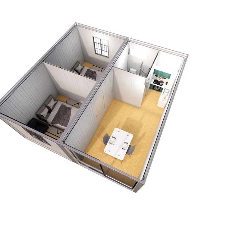 well design prefab modular container home for sale