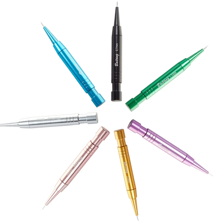 Autoclavable Stainless Steel Hair Transplant Pen Implant Tools 0.8-1.2mm FUE Punch Stainless Steel Choi Pen Implant FUE Pen