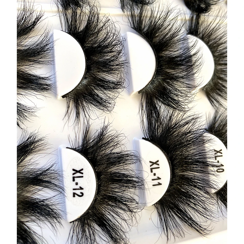 Lashes5D Wholesale Vendor Bulk Mink Eyelashes Eyelash Vendor Customized Whole Sale Mink Lashes