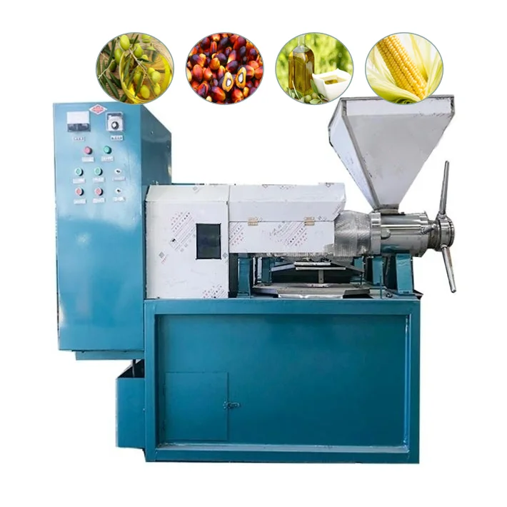 factory direct 60-1000kg/h Spiral Oil press machine canola oil make machine for sale