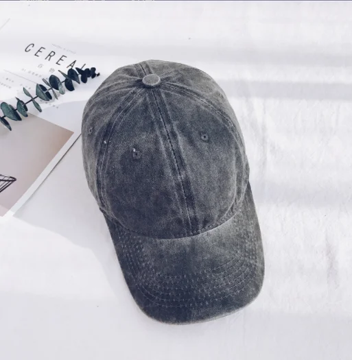 Factory price embroidery design New Dad Hat  Hair Day Cap Women Men Hat Washed Baseball Cap