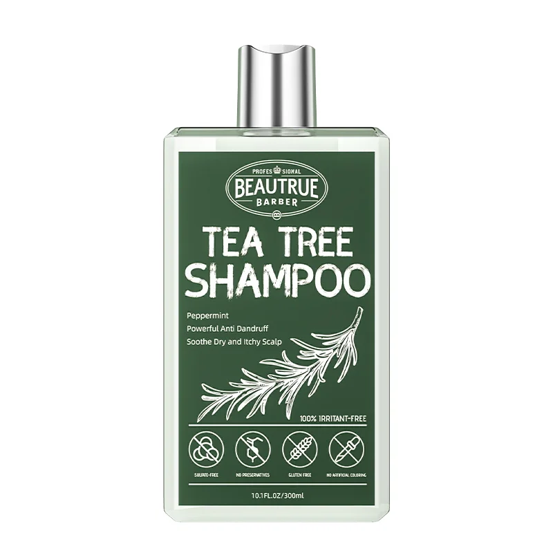 Tea Tree Oil Shampoo Anti-dandruff Anti-itch Hair Private Label Shampoo Mens Hair Care Shampoo