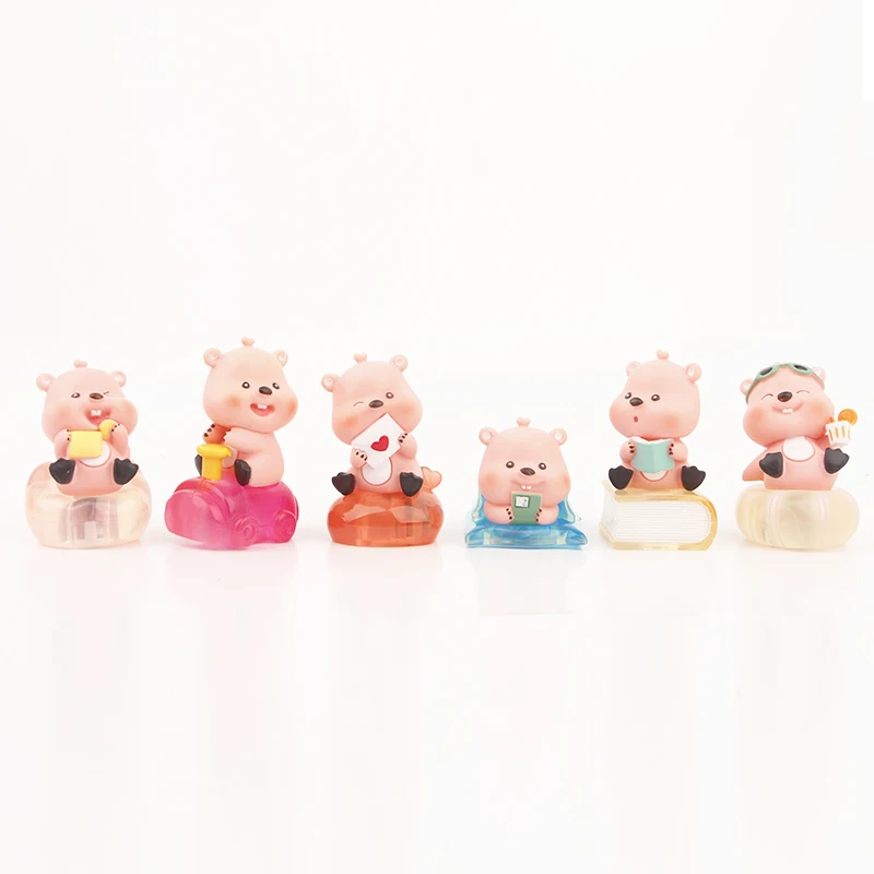 Wholesale high quality 6 daily Ruby with light Anime Figure anime characters Toys