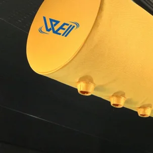 textile duct systems round polyester fabric air conditioning duct fire resistant ventilation system cleaning equipment