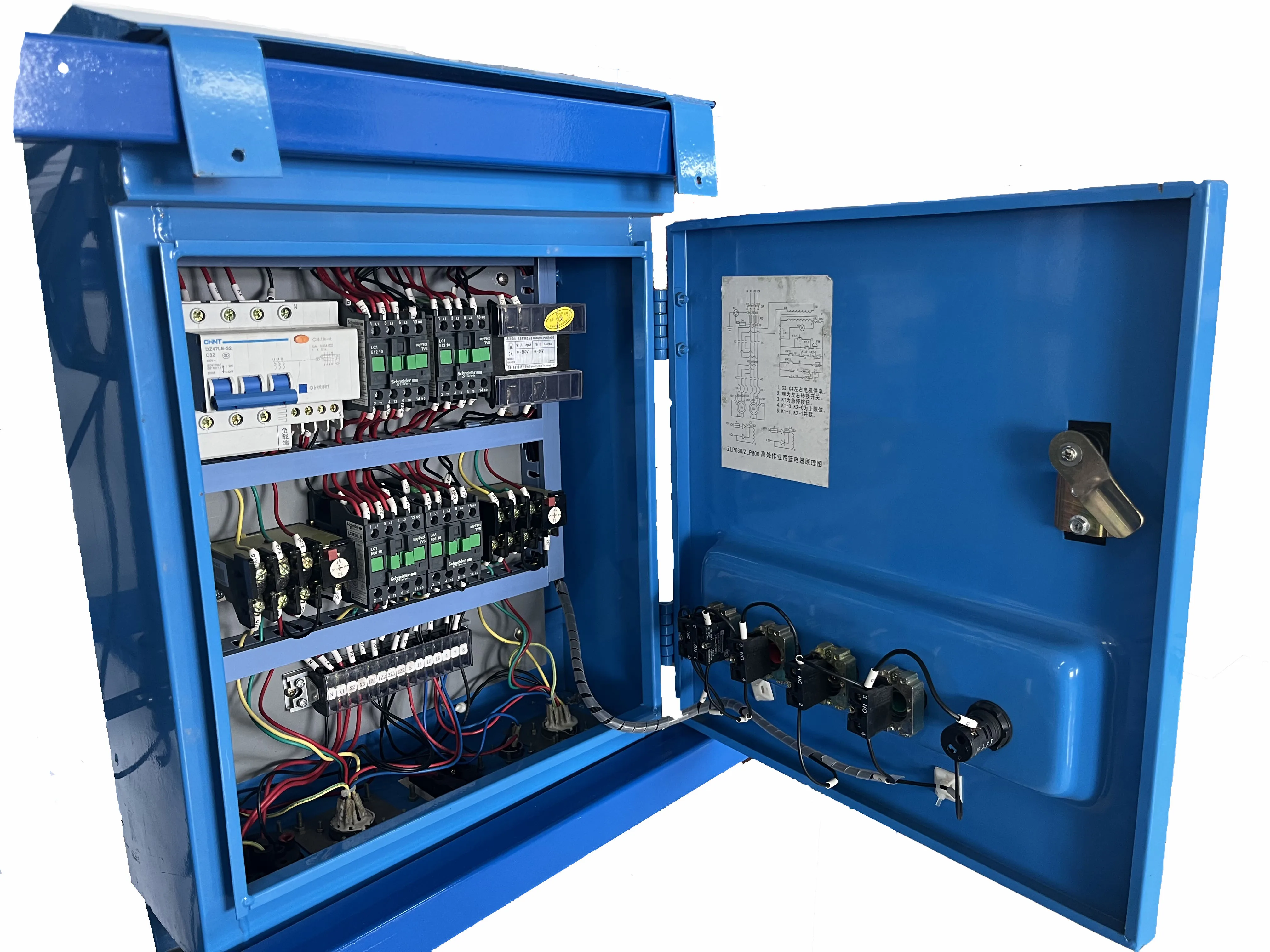 Cheap construction hanging basket new mechanical gondola