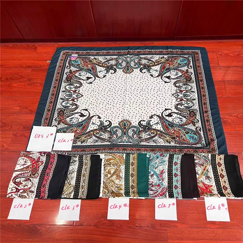 Оптовая продажа, Фабричный шарф с принтом для мусульман