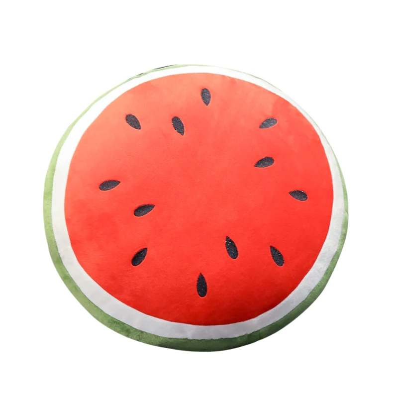 Cartoon lovely fruit pillow funny decorate fruit pillow watermelon pillows