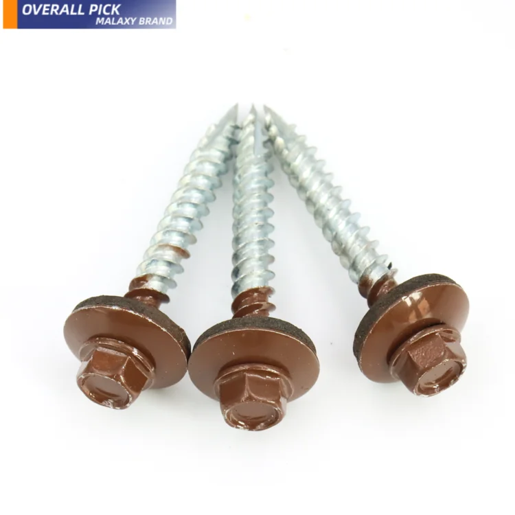 Malaxy High Quality Length 9.5mm-200mm Screw Self Drilling Screw Iron Cross Recessed Self Drilling Screw