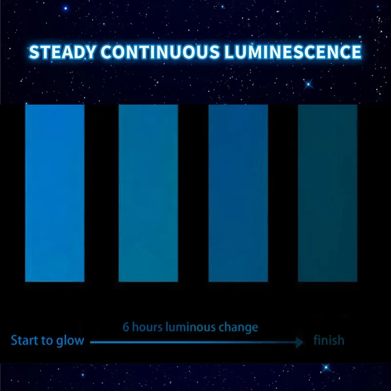 3D DIY Luminous Vinayl Wall Stickers Moon stars Glow in the Dark Wall Fluorescent Glow Stickers