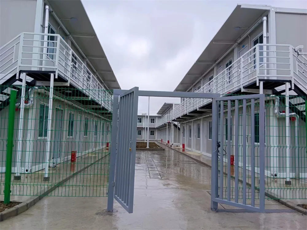 Easy Assembled Quakeproof Prefabricated House Container Module House  For Temporary housing