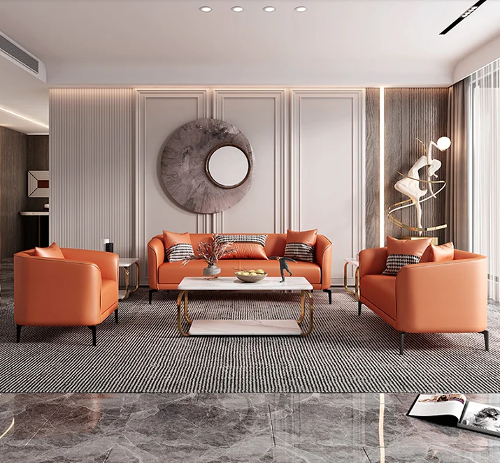 5 color sofa couch modern living room furniture coastal farmhouse sets Super Soft Model Technology Fabric S113