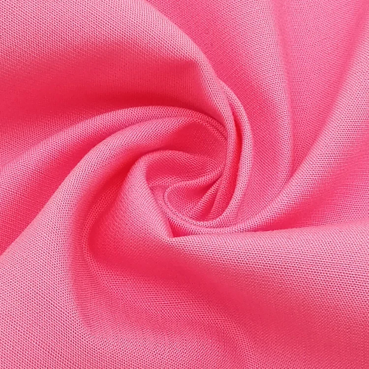 hot sale lyocell cotton medium weight plain fabric for shirt blouse dress OL clean sense style