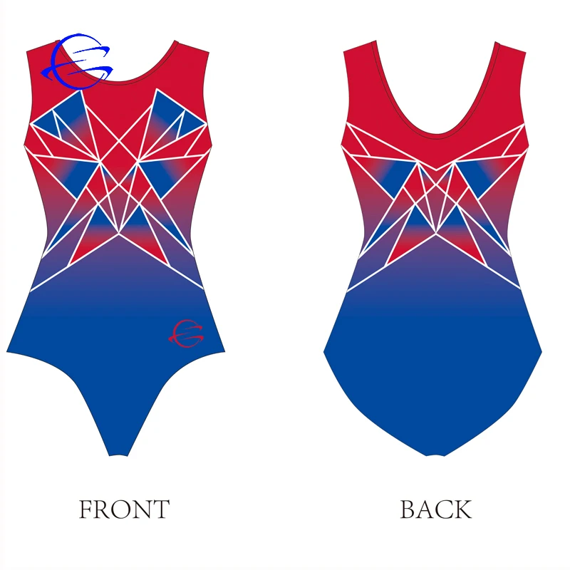 High Quality Leotards Gymnastics Girls Polyester Spandex Fabric Dance Training Tops Ballet Leotards