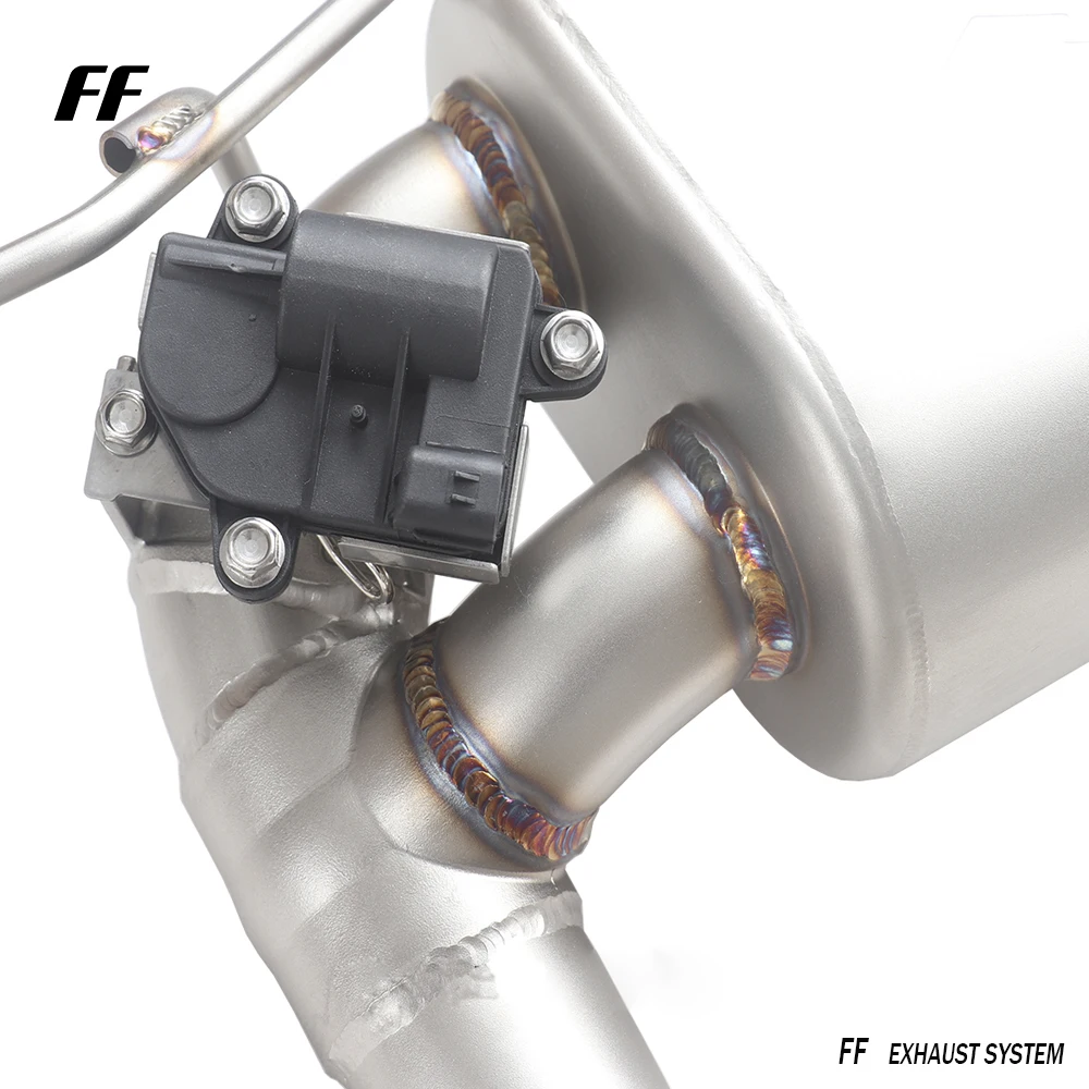 Factory Pricing Active Sound Exhaust Muffler Catback Piping with Valves For Honda Accord 1.5T MY 2018 Exhaust Tips