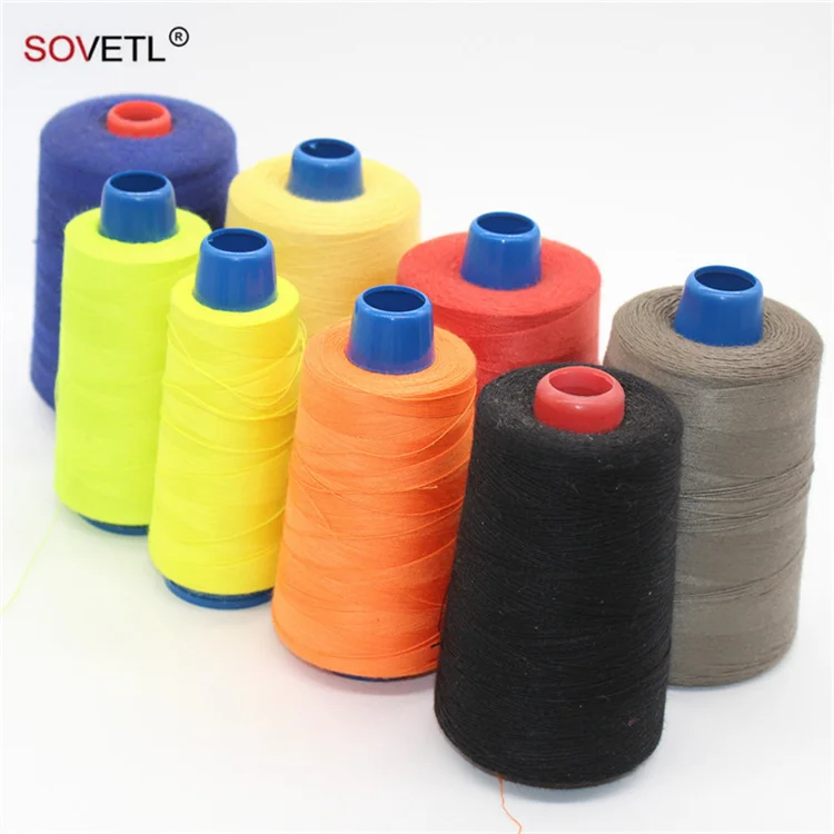 Meta Aramid Thread Colorful Temperature Resistant Nomexs Fireproof Flame Retardant Fire Resistant FR Meta Aramid Sewing Thread