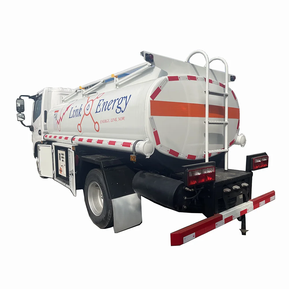 Left Hand Drive 5000 Liters Mobile Refuel Vehicle 4X2 Mini Fuel Dispensing Truck for Africa Market